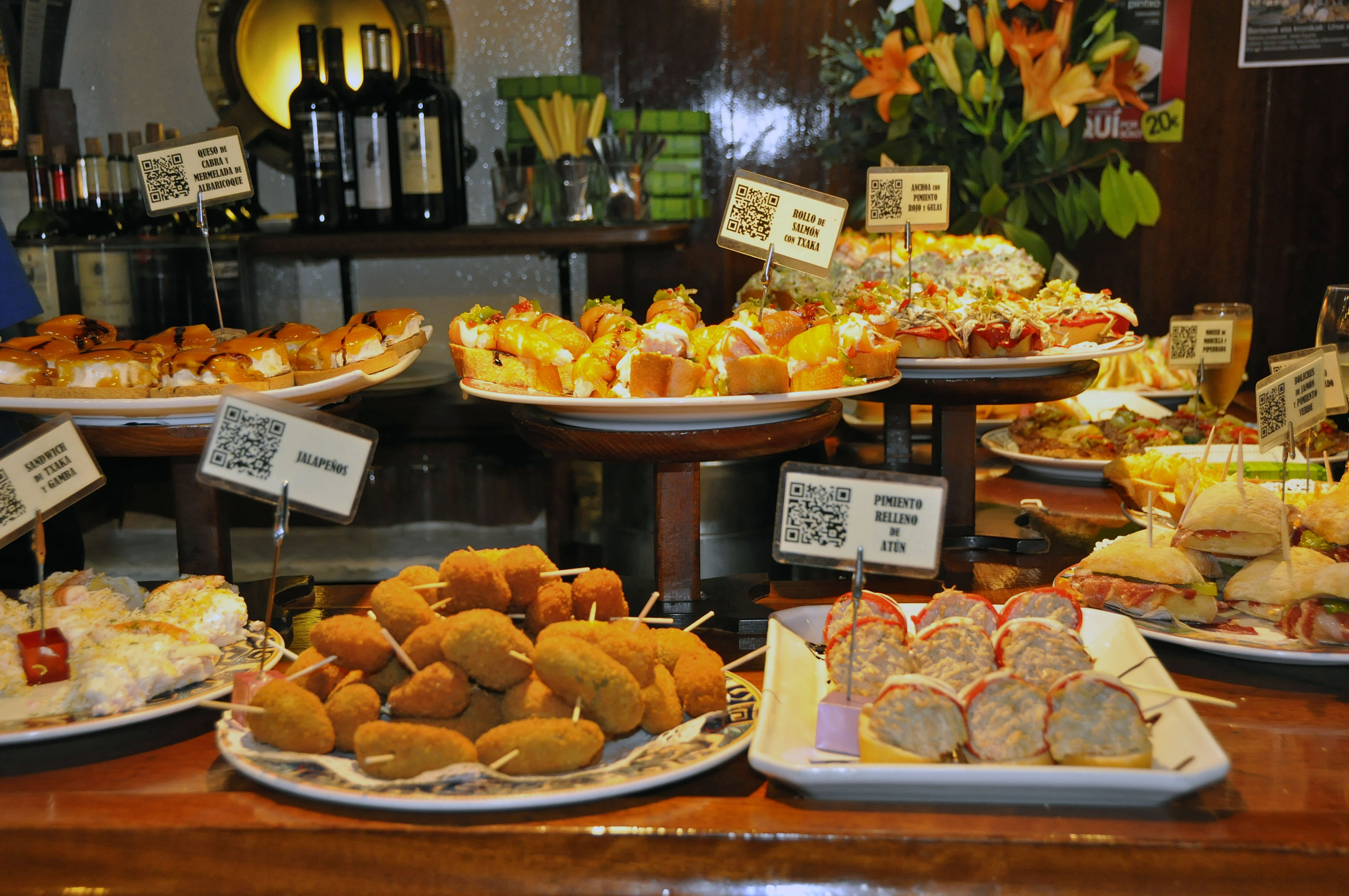 pintxos, San Sebastian