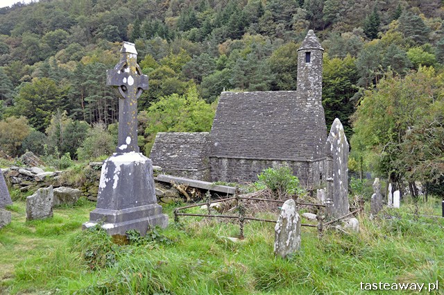 Glendalough, góry Wicklow, Irlandia