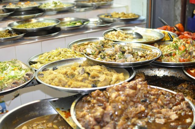 Chinatown, Bangok, uliczne jedzenie