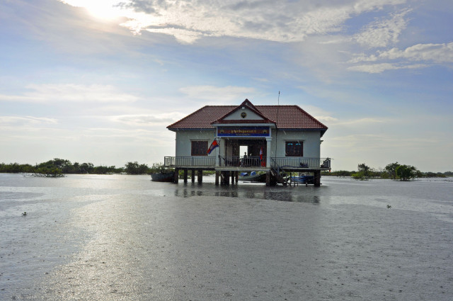 Kambodża, Siem reap, Tonle Sap, Kampong Pluk, pływające wioski