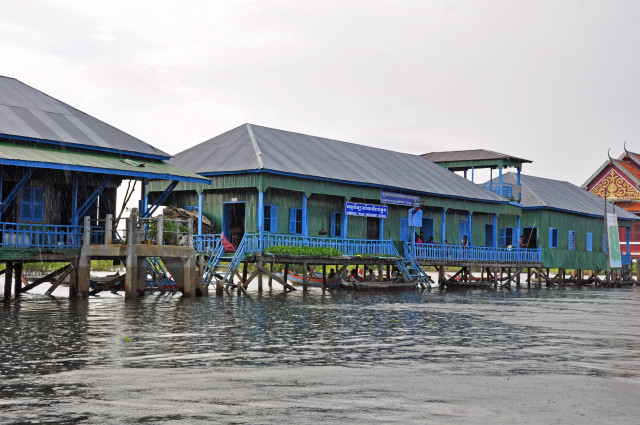 Kambodża, Siem reap, Tonle Sap, Kampong Pluk, pływające wioski