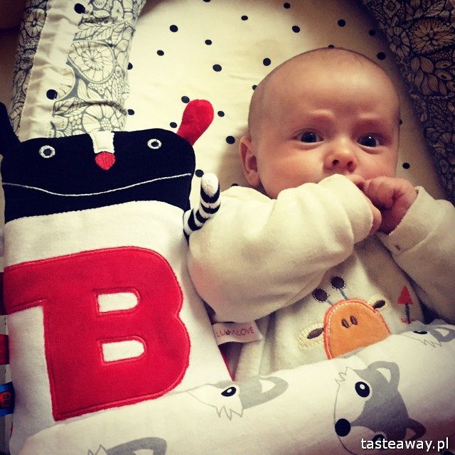 podróżowanie z dzieckiem, podróżowanie z niemowlakiem, łóżeczko dla niemowlaka, gniazdo niemowlęce, Sleepee