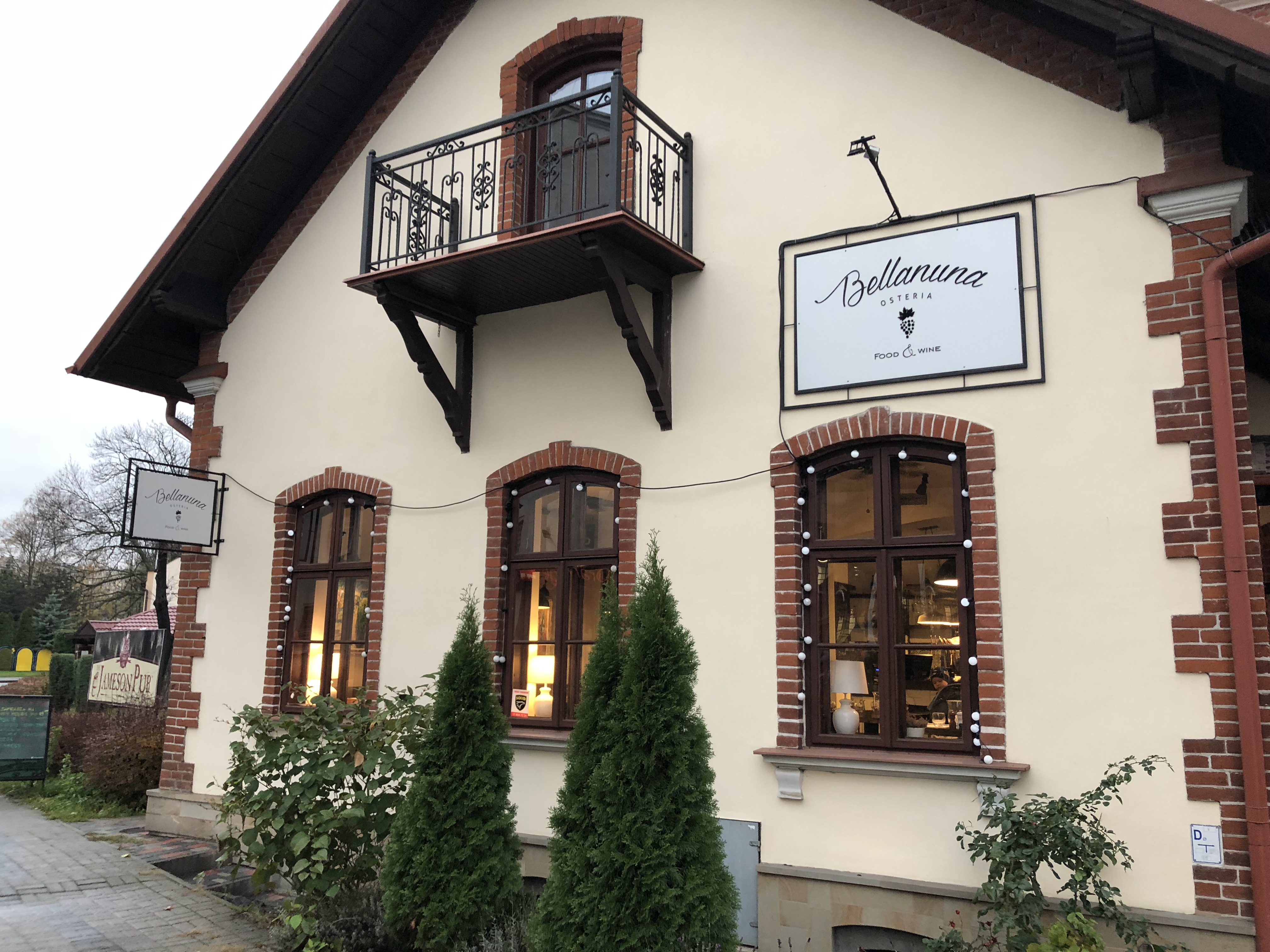 Rzeszow, gdzie jeść w Rzeszowie, Osteria Bellanuna, fettucine al tartufo, kuchnia wloska