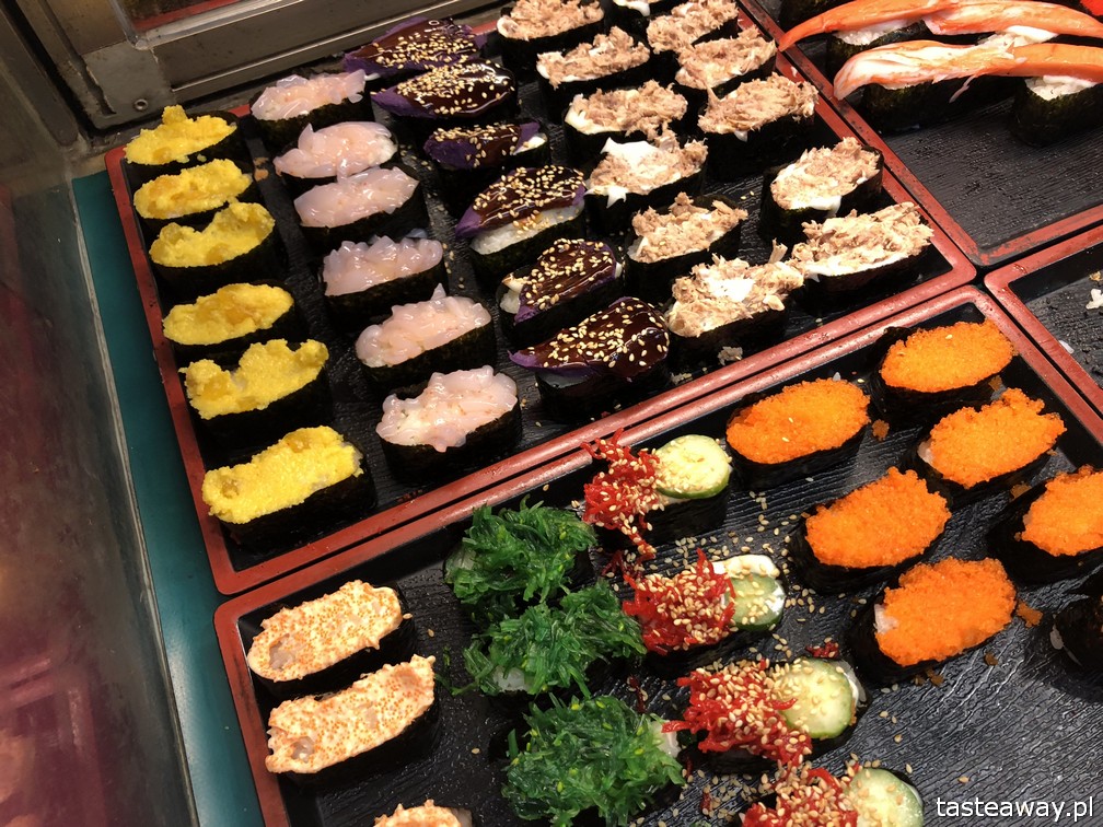 sushi, sushi na Tajwanie, co jeść na Tajwanie, Tajwan kulinarnie
