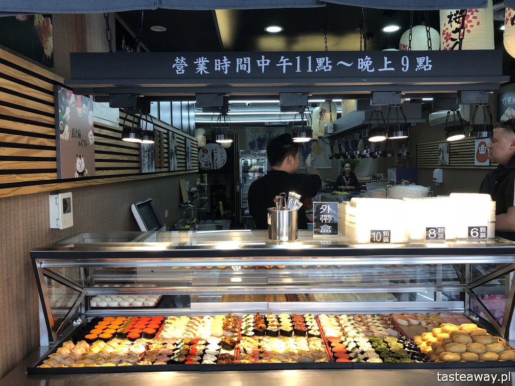 sushi, sushi na Tajwanie, co jeść na Tajwanie, Tajwan kulinarnie