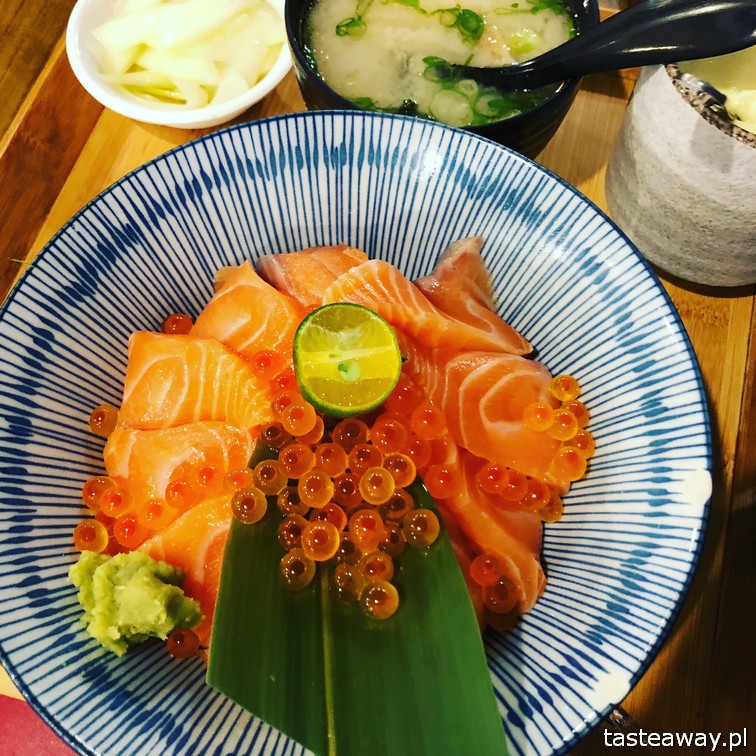 Tajwan, co robić na Tajwanie, dlaczego jechać na Tajwanie, jedzenie na Tajwanie, sushi, donburi