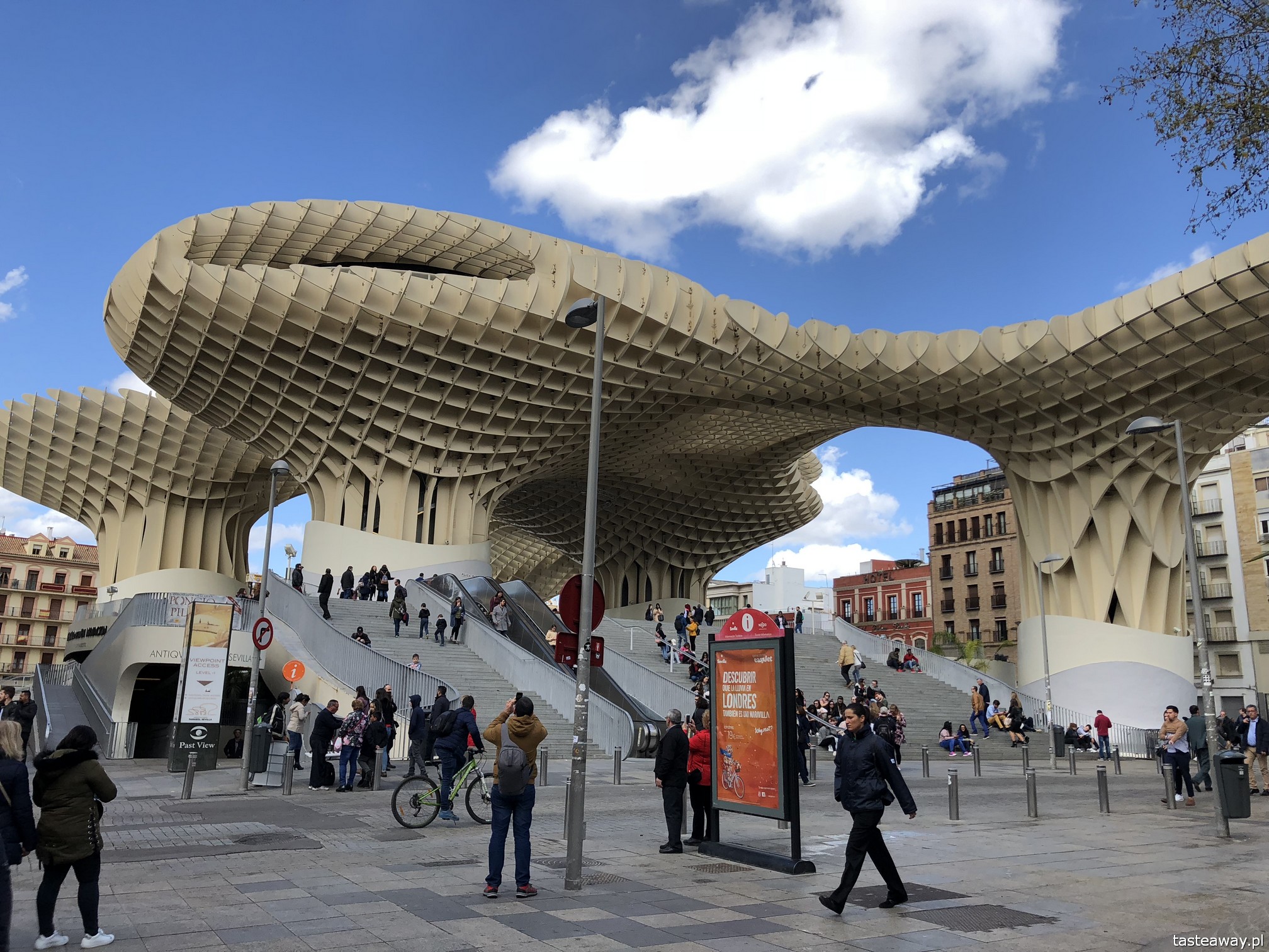 Sewilla, Sevilla, co zobaczyć w Sewilli, Sevilla w jeden dzień, Andaluzja, miasta Hiszpanii, spacer po Sevilli, Metropol Parasol