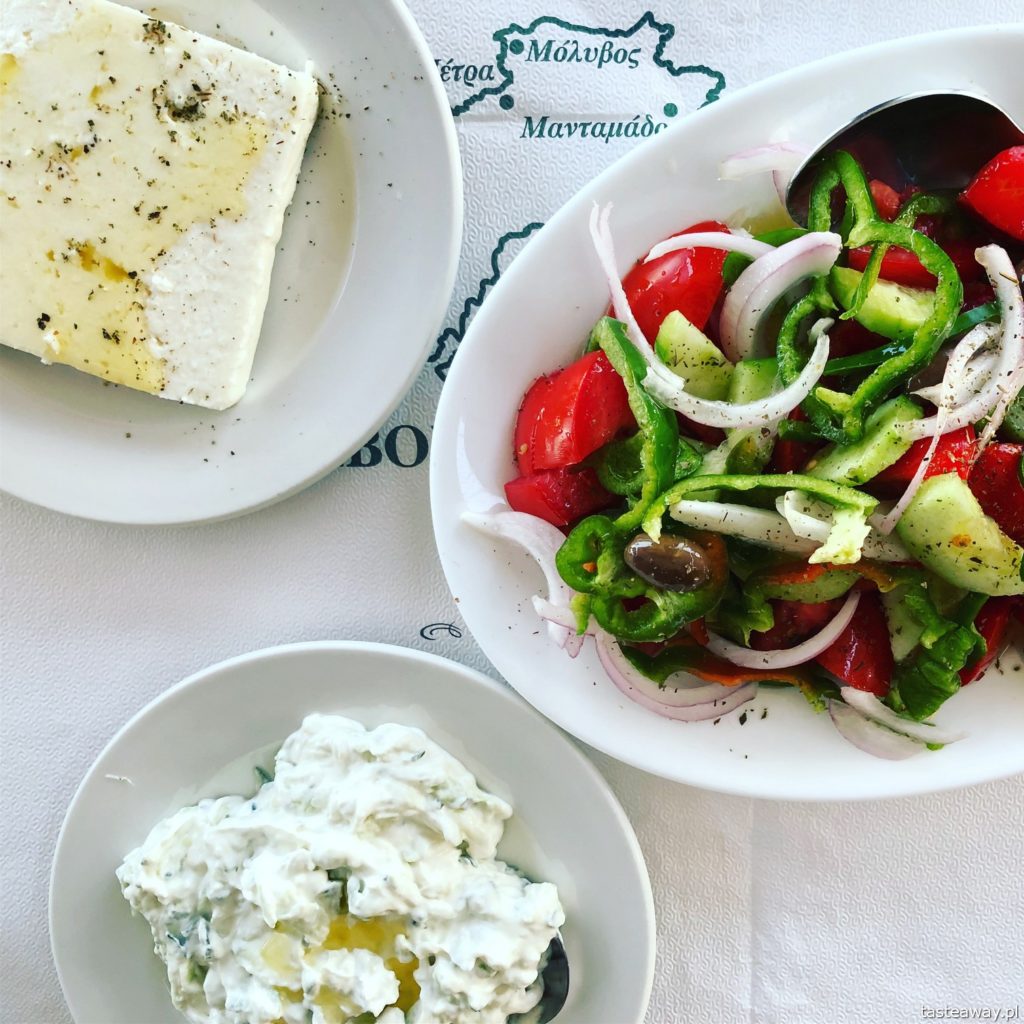 co jeść w Grecji, kuchnia grecka, czego spróbować w Grecji, feta
