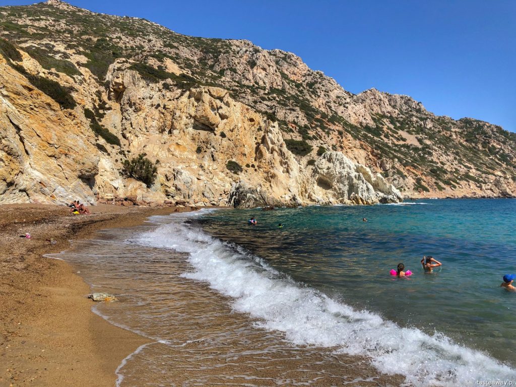 Chios, co zobaczyć na Chios, greckie wyspy, którą grecką wyspę wybrać, Grecja, Vroulidia Beach
