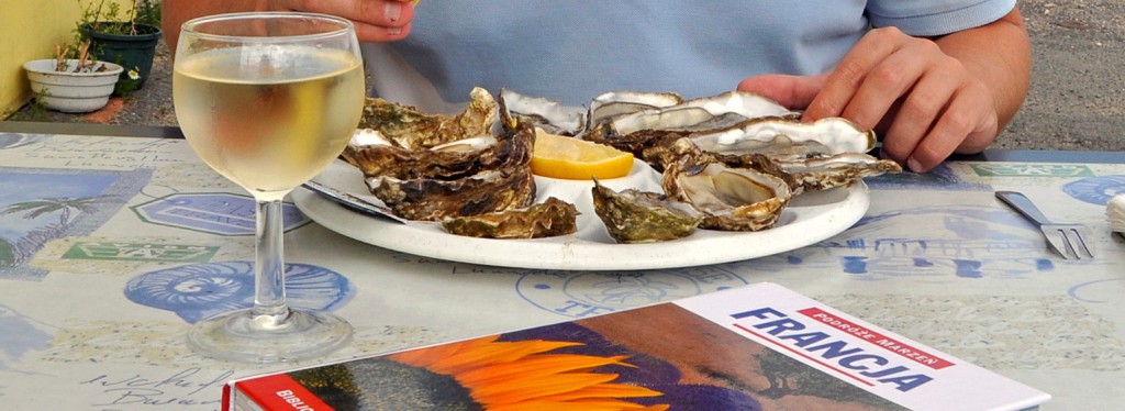 Oysters straight from the sea
