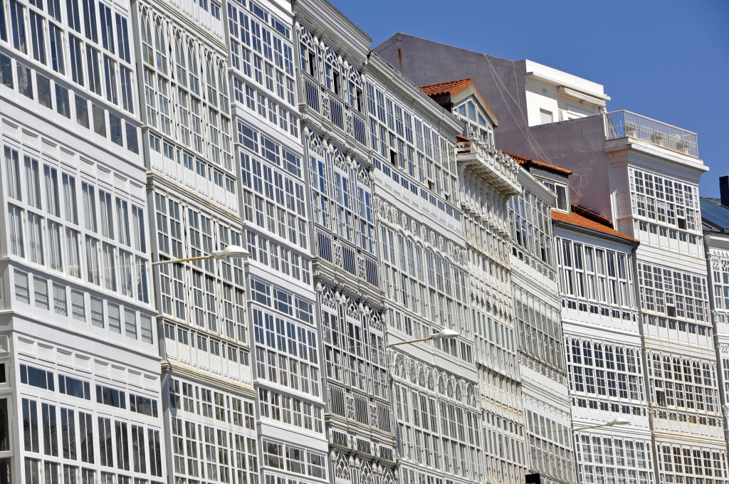 “Glass houses” in La Coruna