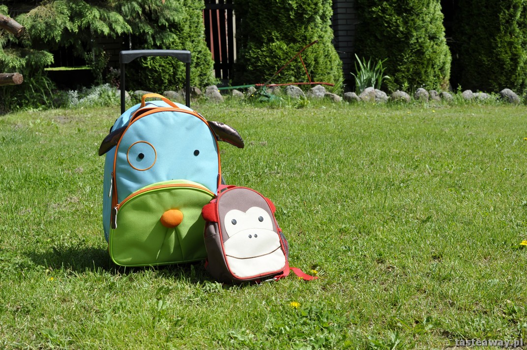 walizka dla dziecka, podróżowanie z dzieckiem, Skip Hop Zoo