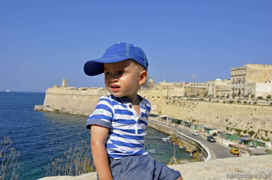 wyjazd z dzieckiem, Valetta, Malta