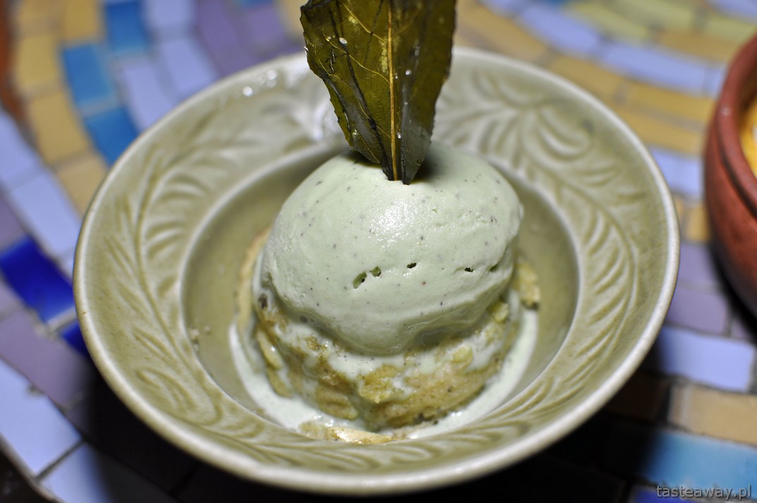 desery, kuchnia wietnamska, Madame Hien, lody z Zielonej herbaty