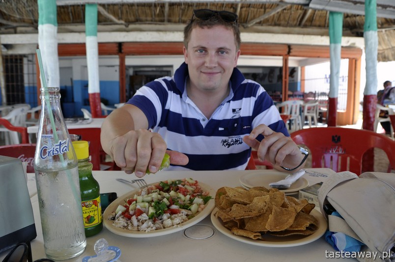 ceviche, nachos, kuchnia meksykańska, jukatan