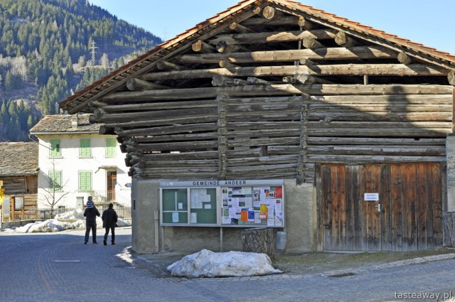 Andeer, Switzerland, sery, mleczarnia