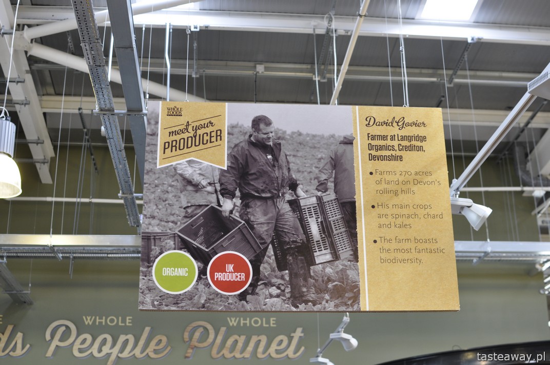 Whole Foods Market, organiczny supermarket, Wielka Brytania, Cotswolds