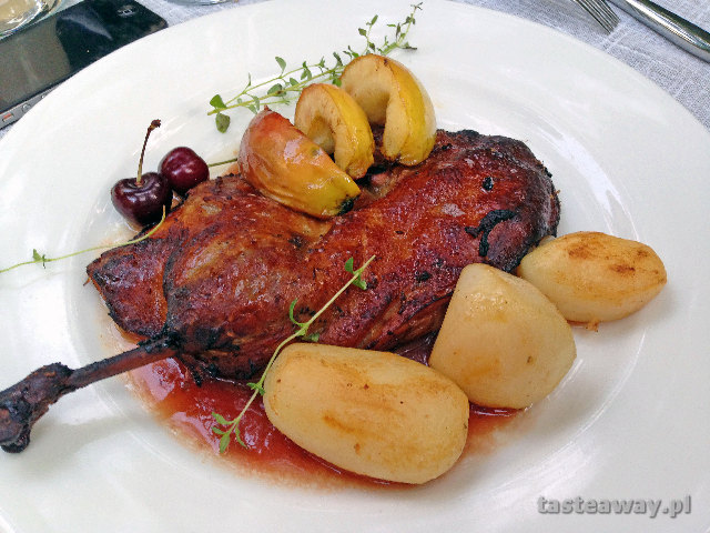 traditional Polish cooking, Różana, duck, Warsaw restaurants