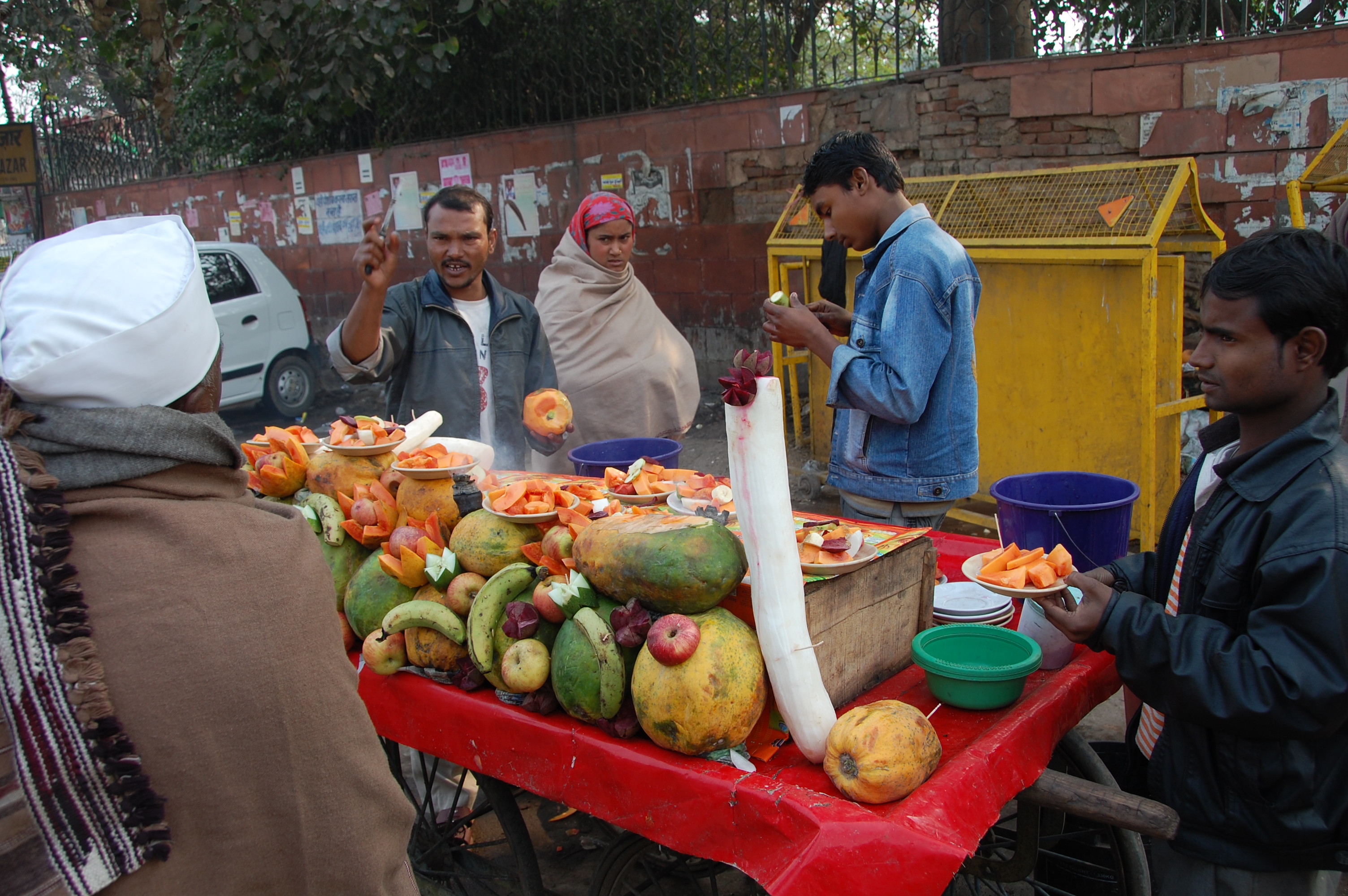 Indie, jak podróżować kulinarnie, Delhi