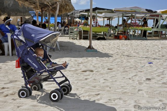 travelling with a child, travelling with an infant, sun protection on your way