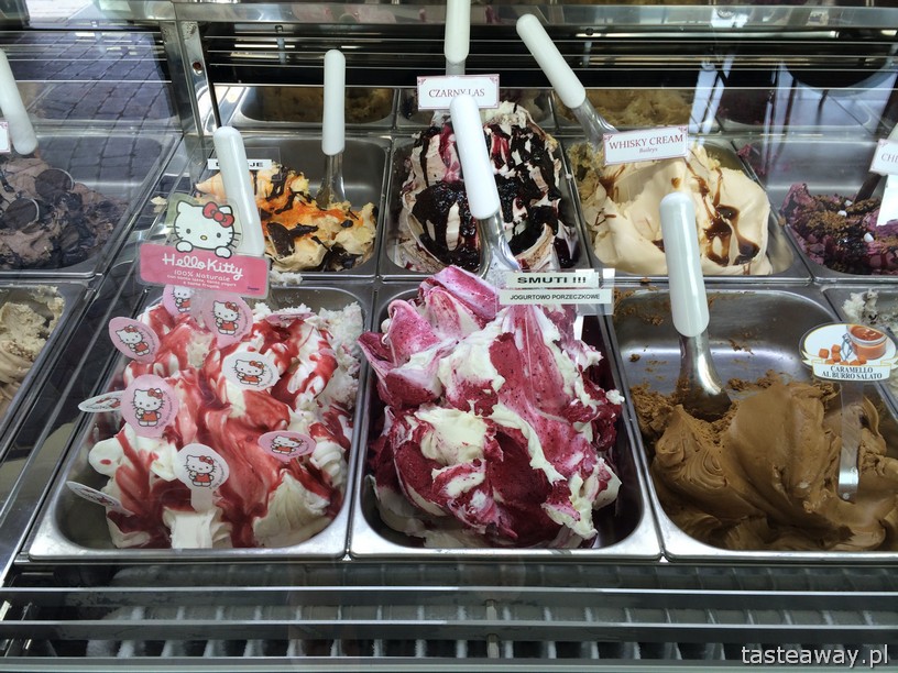 lodziarnia, lody, Warszawa, Ulica Baśniowa, Żoliborz