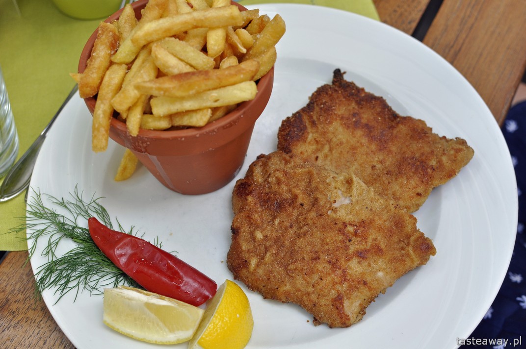 kuchnia niemiecka, sznycel, wiener schnitzel, rudesheim, rudesheimer schloss