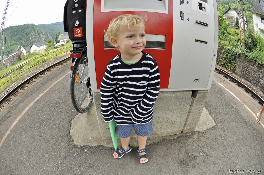 nadrenia, rowerem nad Renem, rowerem nad Mozelą, rower z dzieckiem, Niemcy