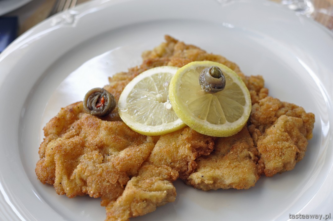 kuchnia niemiecka, sznycel wiedeński, wiener schnitzel, rudesheim
