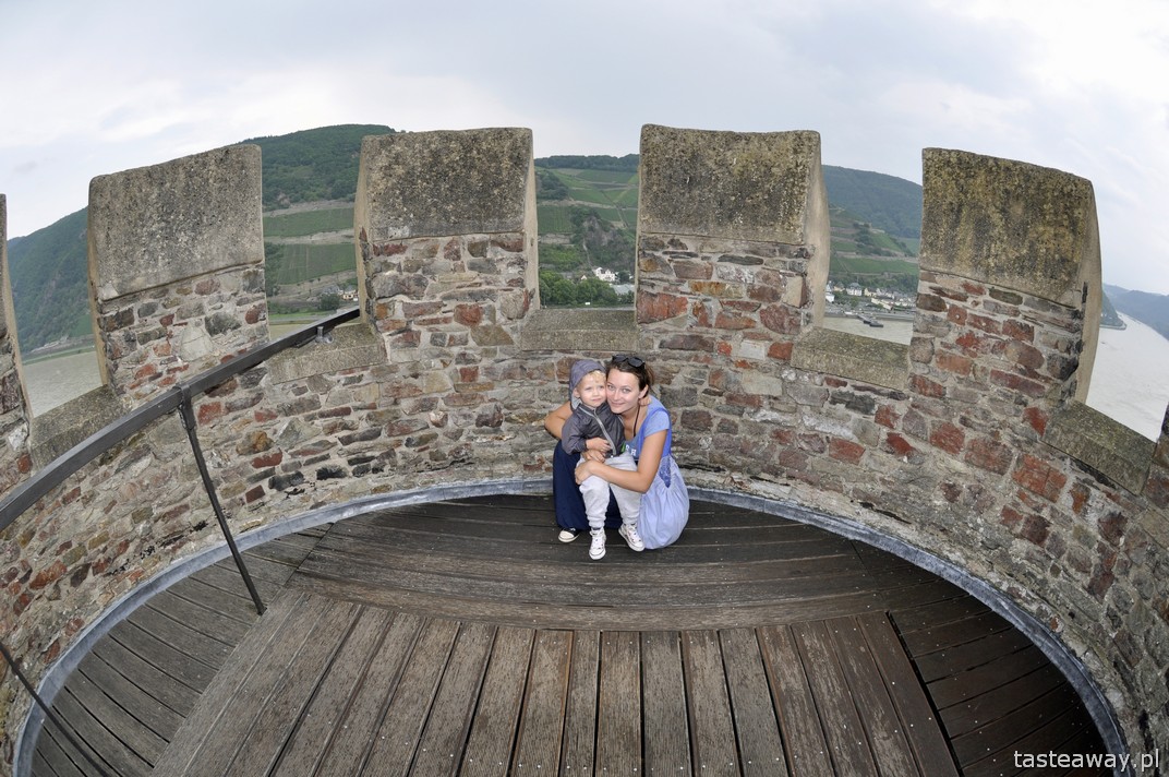 Rheinstein, zamki nad Renem, Nadrenia, Dolina Loreley