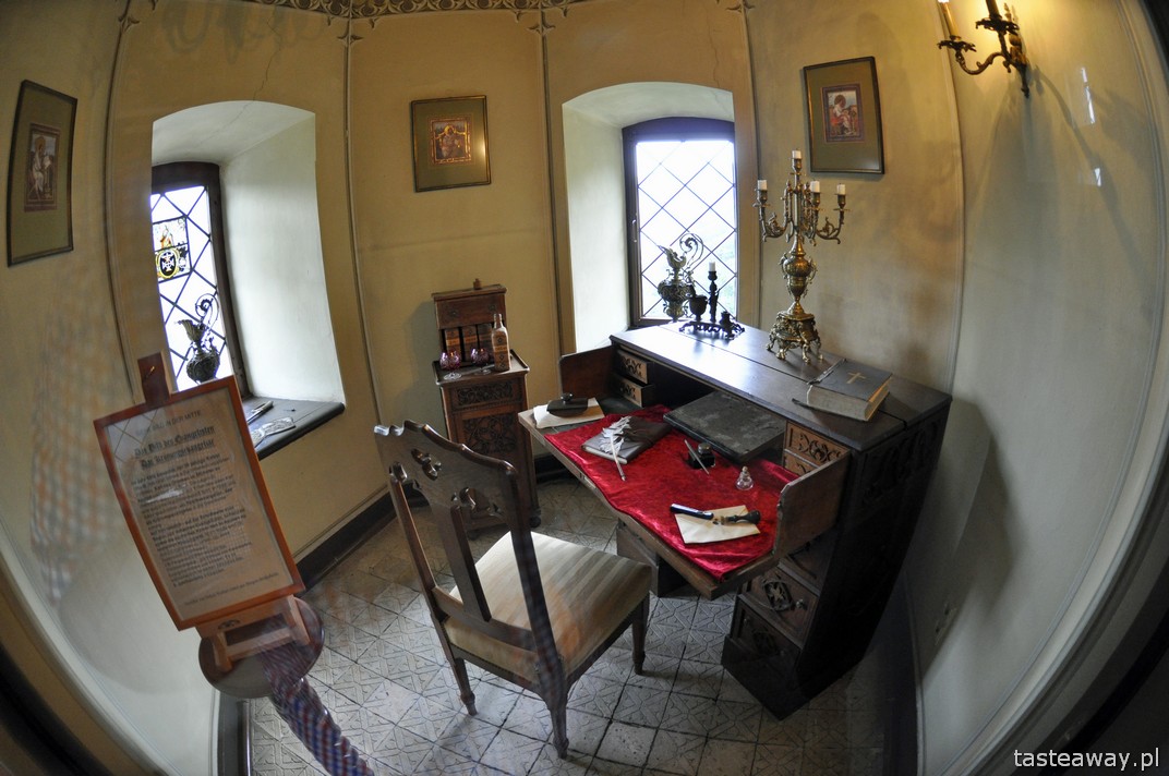 Zamek Rheinstein, Niemcy, Nadrenia, Ren, zamki