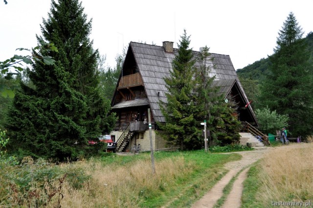 Bieszczady, Chata Wędrowca, Mountain Shelter pod Małą Rawką, Mała Rawka, mountains, Magical Bieszczady