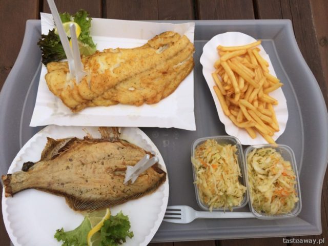 Złota Wydma, Baza Rybacka, Międzyzdroje, flounder, cod, fish, tasty fish by the Baltic sea