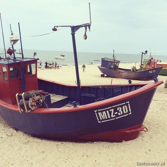 Złota Wydma, Baza Rybacka, Międzyzdroje, fishermen's boats, fish, tasty fish by the Baltic sea 