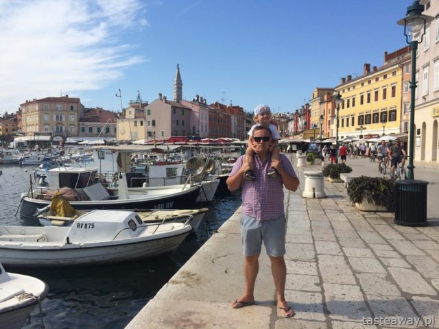 Croatia, Rovinj, Balkans, travelling with a child