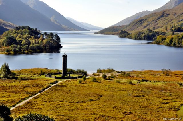 Glenfinnan Monument, Loch Shiel, Scotland, Great Britain, Glenfinnan