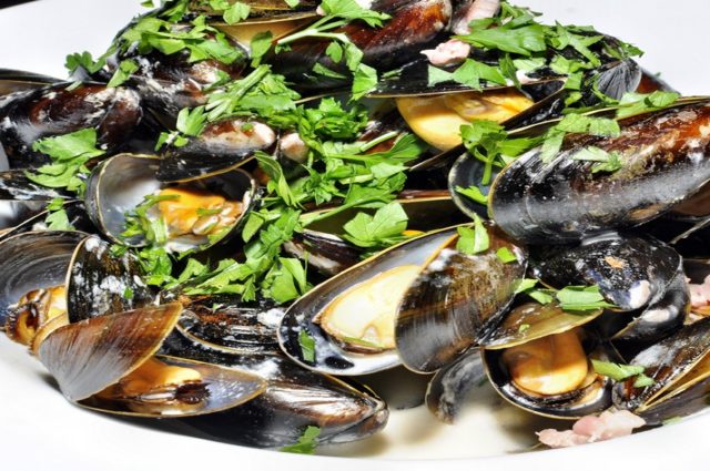 mussels, seafood, Scotland