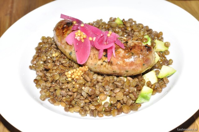 white sausage, starters, Bibenda, centre nowogrodzka