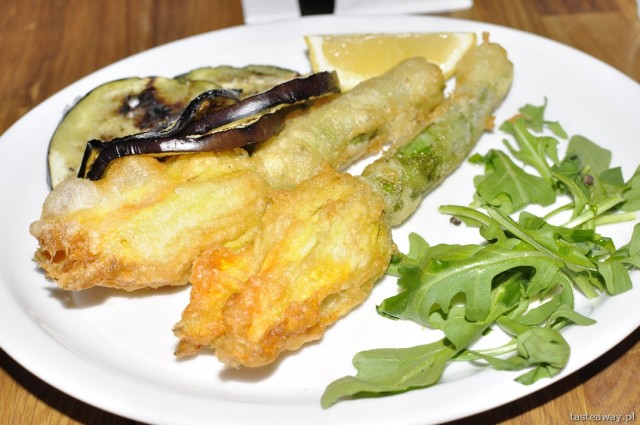courgette flowers, Bibenda, restaurants, Centre