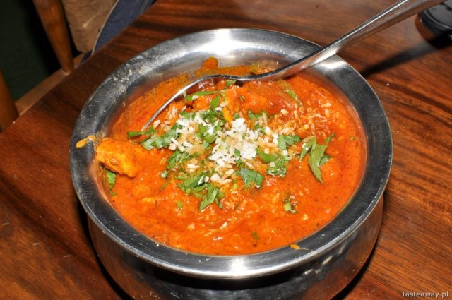Chicken Madras, Curry House, Warsaw, Bielany, best Indian food in Warsaw