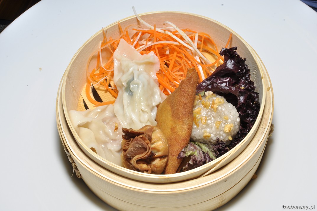 koszyk dim sum, Sheraton Sopot, In Azia, Sopot, hotele w Polsce