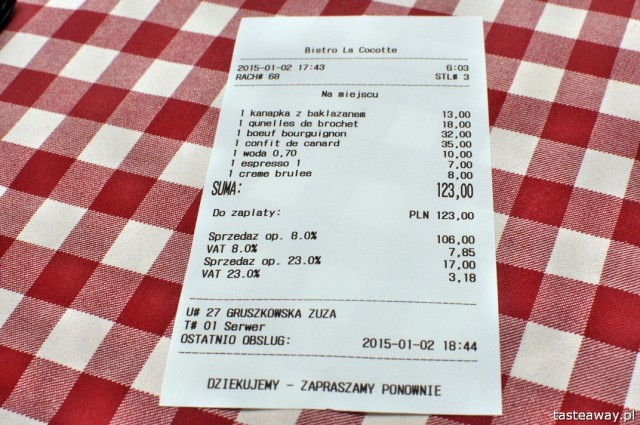 Bistro la Cocotte, French cuisine