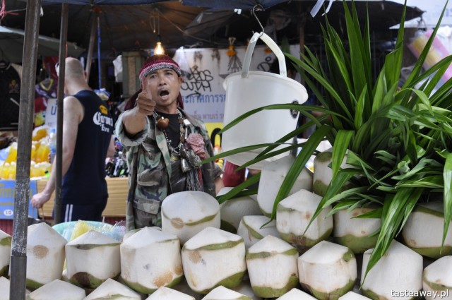 Thailand, Azja, Bangkok, coconut,