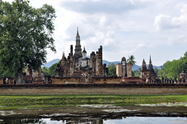 Thailand, Bangkok, Sukhothai, temples in Thailand, where to go in the winter, urlop zimą