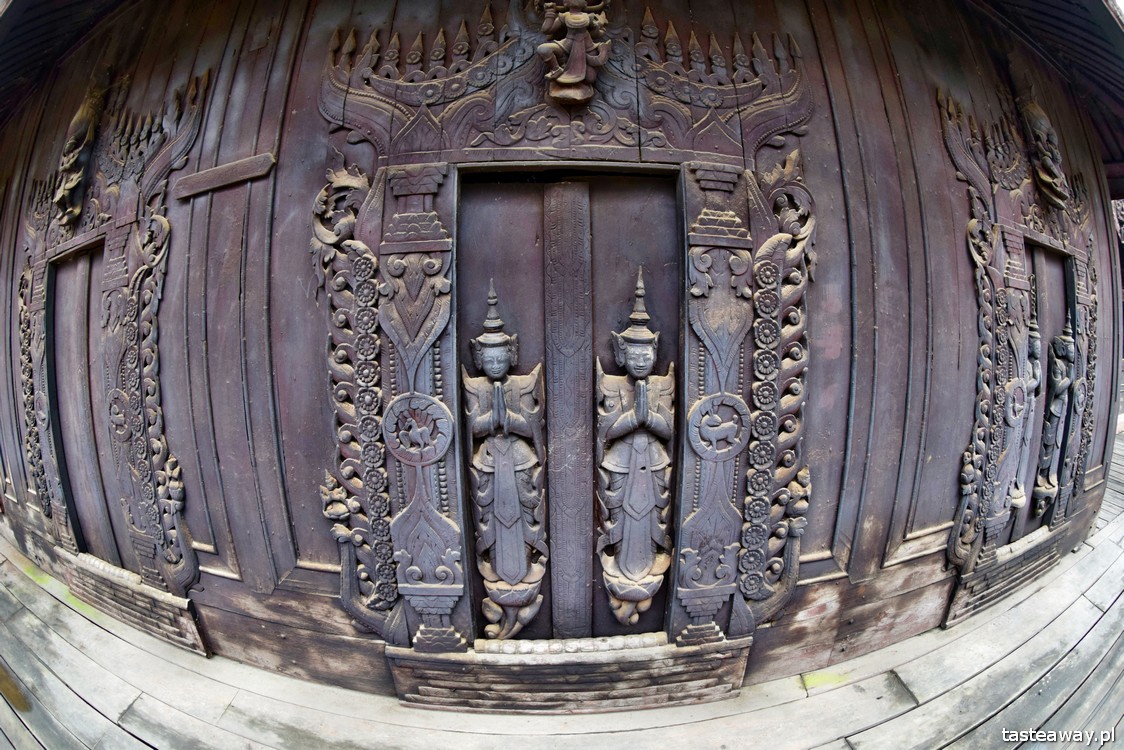 Birma, Mandalay, co zobaczyć w Birmie, co zobaczyć w Mandalay, klasztor Shwe In Bin