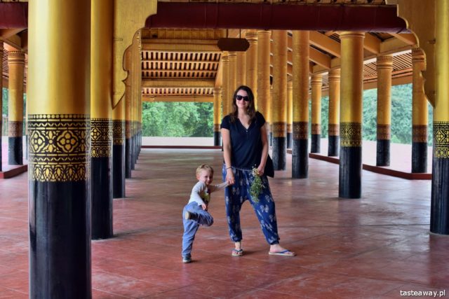 Burma, Mandalay, what to do in Burma, co robić w Mandalay, travelling with a child, Royal Palace