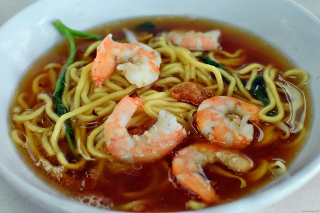 prawn noodles soup, Singapore, Asian cuisine