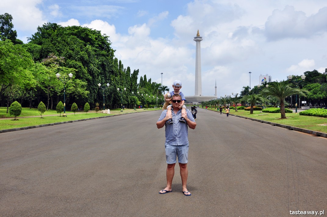 Taman Merdeka, Monas, Dżakarta, Indonezja