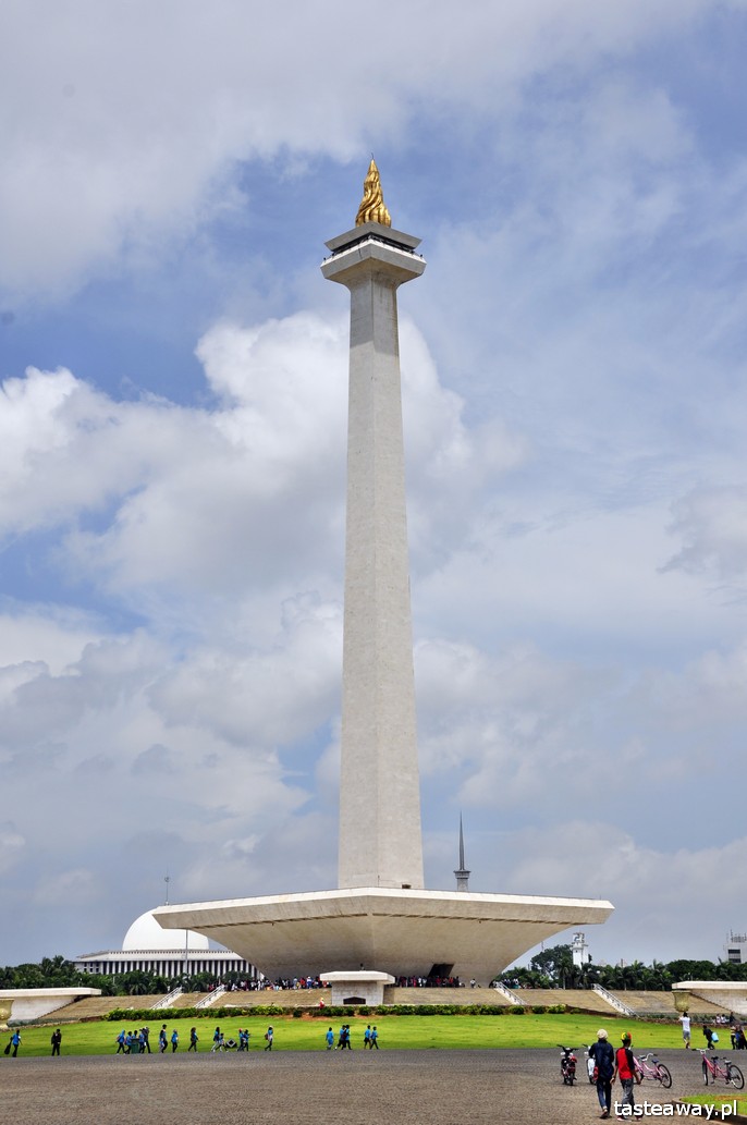 Monas, Taman Merdeka, Dżakarta, Indonezja