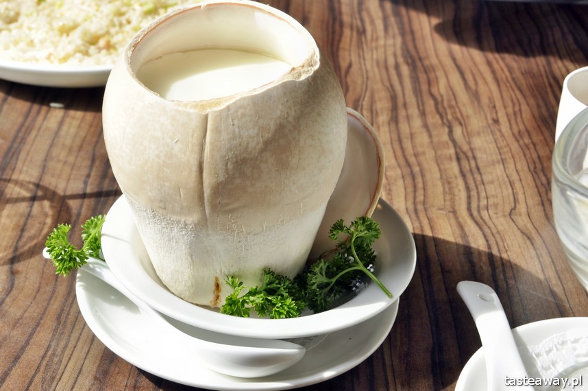 Dżakarta, Indonezja, Chinatown, kuchnia chińska, pudding kokosowy