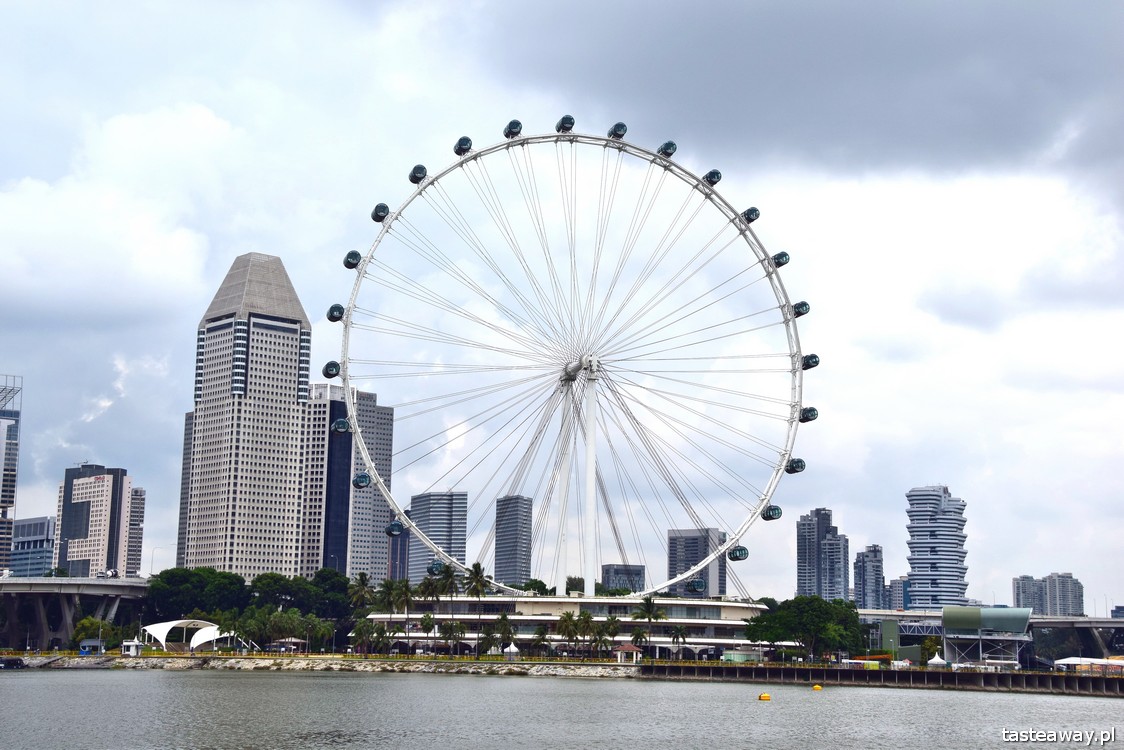 Singapur, Singapore Flyer, Marina Bay Sands, Gardens by The Bay
